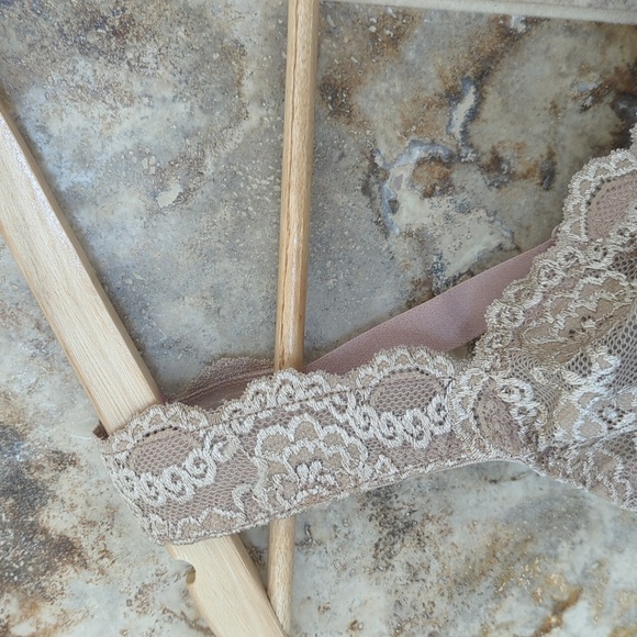 38C Comfort Choice Comfortchoice Front-Close Nude Lace Bra - Picture 3 of 10